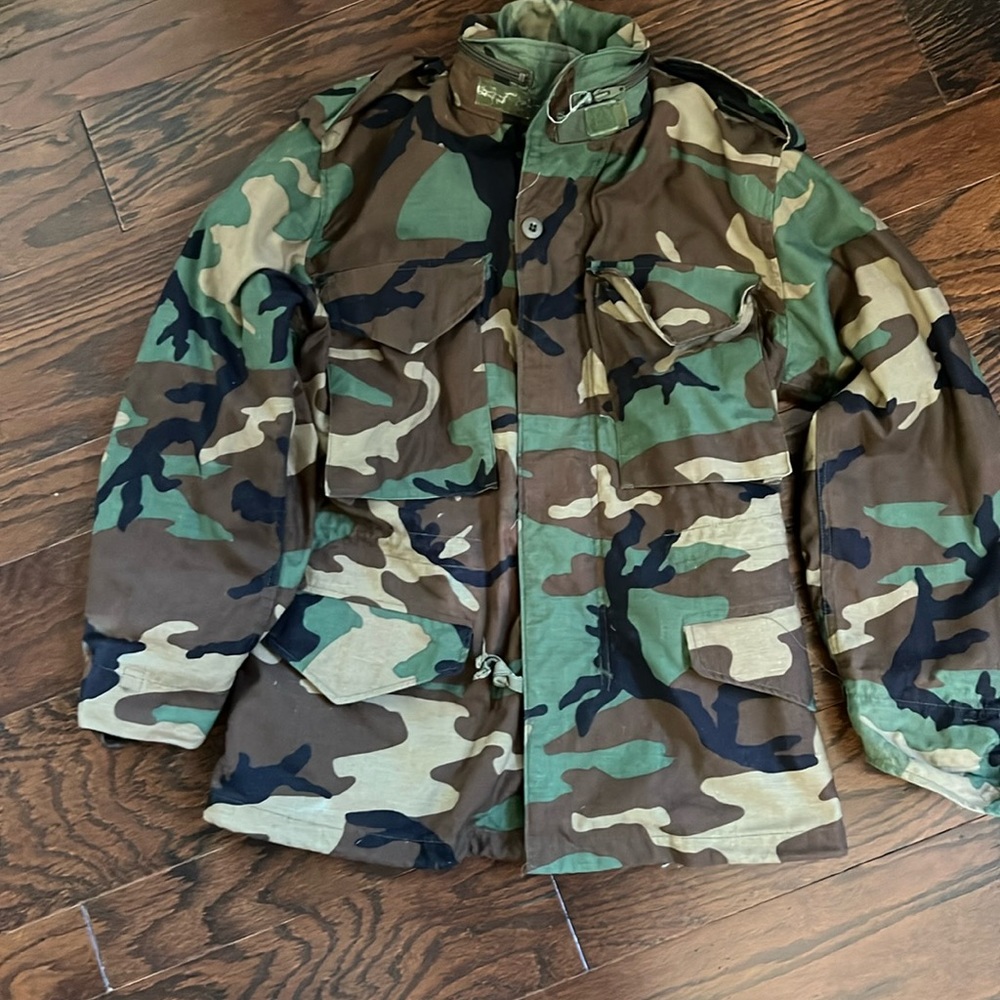 Camo bdu jacket